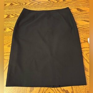 Kasper classic black skirt